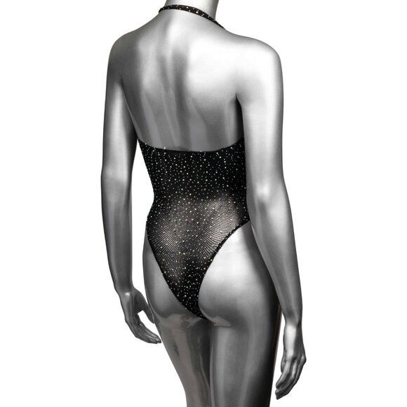 Radiance Deep v Body Suit - Queen - Black - Picture 3 of 7